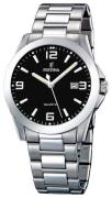 Festina Herreur F16376-4 Dress Sort/Stål Ø40 mm