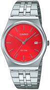 Casio Dameur MTP-B145D-4A2VEF Standard Rød/Stål Ø35 mm