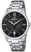 Festina Herreur F20425-3 Classic Sort/Stål Ø43 mm