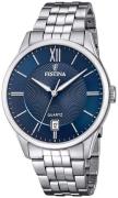 Festina Herreur F20425-2 Classic Blå/Stål Ø43 mm