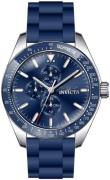 Invicta Herreur 38401 Aviator Blå/Gummi Ø45 mm