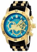 Invicta Herreur 23426 Pro Diver Blå/Gul guldtonet stål Ø50 mm