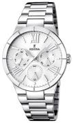 Festina Dameur F16716-1 Hvid/Stål Ø36 mm