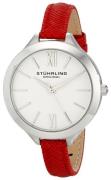 Stührling Original Dameur 975.02 Vogue Hvid/Læder Ø38 mm