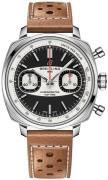 Breitling Herreur AB01771A1B1X1 Top Time B01 Racing Sort/Læder Ø38