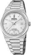 Festina Herreur F20028-1 Swiss Made Sølvfarvet/Stål Ø40 mm