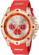 Invicta Herreur 43004 I-Force Rosa guldfarvet/Gummi Ø50 mm