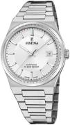 Festina Herreur F20034-1 Swiss Made Sølvfarvet/Stål Ø40 mm