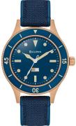 Bulova Herreur 98A325 MIL-Ships Blå/Tekstil Ø41 mm