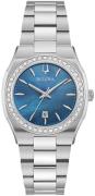 Bulova Dameur 96R246 Blå/Stål Ø31 mm
