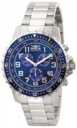 Invicta Herreur 6621 II Blå/Stål Ø45 mm