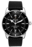 Breitling Herreur AB2020121B1S1 Superocean Heritage Ii 46 Sort/Gummi