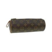 Pre-owned Canvas louis-vuitton-tasker