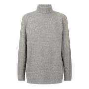 Roll-hals alpakka jumper