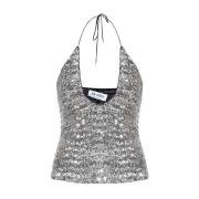 Alix sequinned top