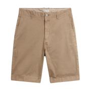 Bomuldsherre Bermuda-shorts med lommer
