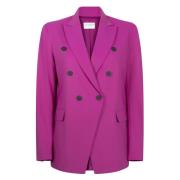 Elegant Greet Blazer i Fuxia