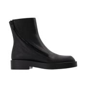 Ernest Ankle Boots in Black Leather