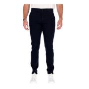 Pantalone Chino con tasche uomo HARMONTBLAINE CHINO BASICO NARROW WNI300053021 BLU NAVY