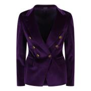 Velvet Dobbeltbrystet Blazer