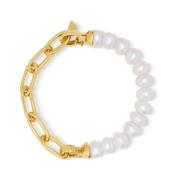Women`s Duo Bracelet With Pearls