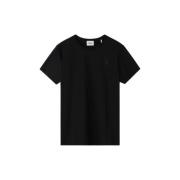 Sort Logo Bomuld T-Shirt