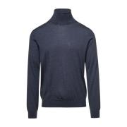 Luksuriøs Grå Turtleneck Sweater