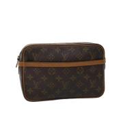 Pre-owned Canvas louis-vuitton-tasker