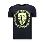 Eksklusiv Herre T-shirt - Vi er Anonyme
