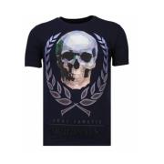 Skull Originals Rhinestone - Herre T-shirt - 13-6224N