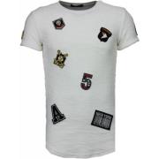 Eksklusive Militære Klistermærker - Hr. T-Shirt - T09150W