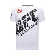 T-Shirt med Tryk UFC