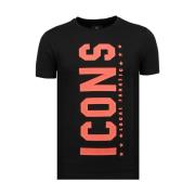 ICONS Vertikal T-shirt - Online Tøjbutik - 6362Z