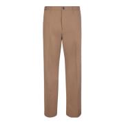 Taupe Slim Fit Suit Bukser