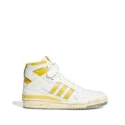 Cloud White og Hazy Yellow Læder Sneakers