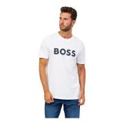 BOSS T-shirts og Polos Hvid