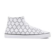 Hvide High-Top Logo Sneakers