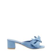 LOVEKNOT Block Slide Mules