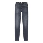 Skinny Pusher Jeans Høj Talje X-Lomme