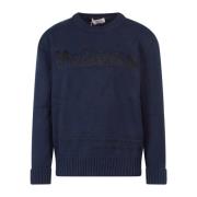 Herreblå Sweater SS23