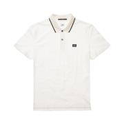 Strækbar Polo Shirt - Slim Fit, Varsity Stripes, Punk Style