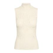 Blonder Tank Top Bluser 10908305 Egret