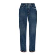 Jeans med vintageeffekt