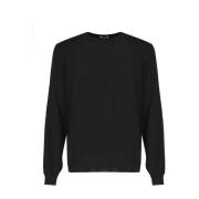 Luksuriøs Crew Neck Silke Sweater