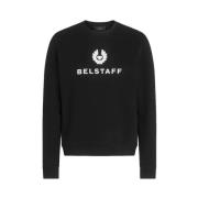 Signature Crewneck Sweatshirt i Sort