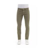 Grønne bomuld jeans bukser