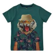 Jasper Tiger Print T-shirt