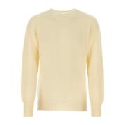 Cool Ivory Wool Sweater