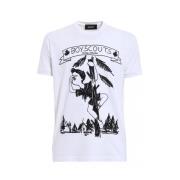 Boyscouts Print Bomuld T-Shirt