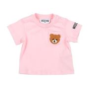 Pink Neonata T-shirt med Logo